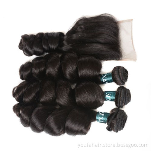 OEM Custom Lable Human Hair Cuticle Aligned Brazilian Virgin Hair Loose Wave Online Different Types of Curly Weave Hair